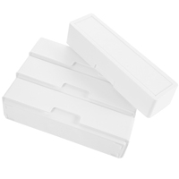 4pcs Drawer Storage Box PP Desktop Organizer Office Desk Box for Cosmetics Makeup Brushes Pens Bathroom Home Storage Sundries