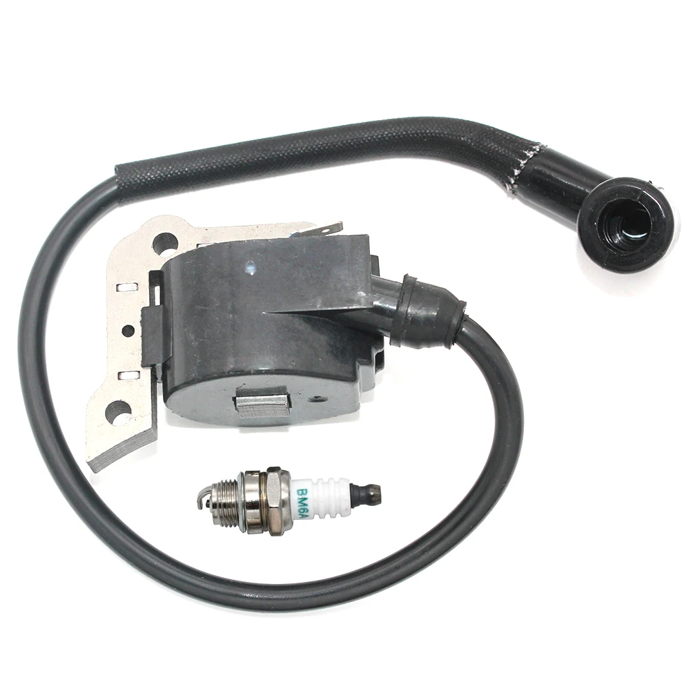 Ignition Coil Module with Spark Plug For Makita DCS6000i DCS6800i Chainsaw PN 030143040