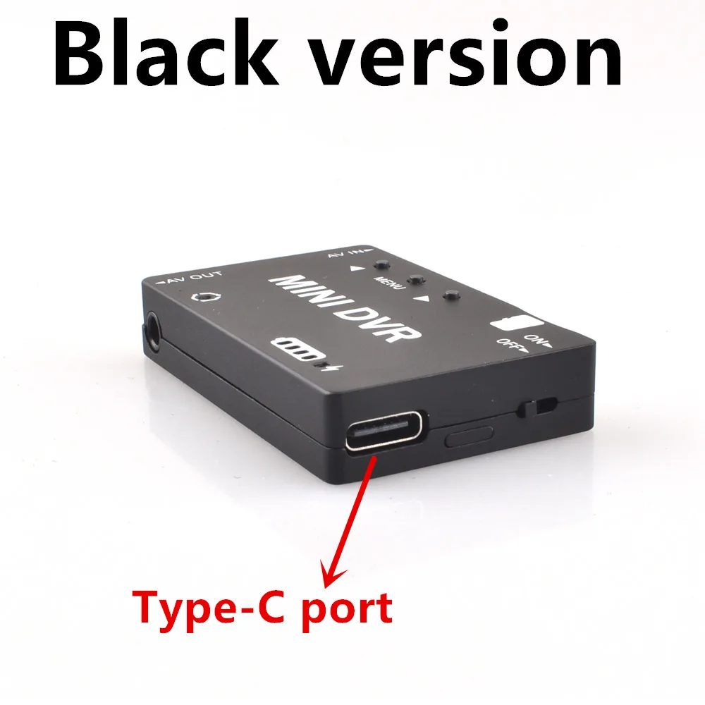 

Mini DVR FPV Module NTSC/PAL Switchable Built-in Battery Video Audio FPV Recorder for RC Models Racing FPV Drone