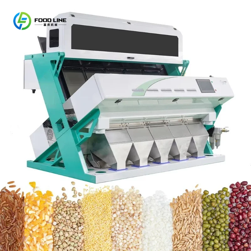 Optical Oilseeds Colour Sorter Machine for Basil Seed Colour Sorting and Cleaning with High Speed Sensor Custom