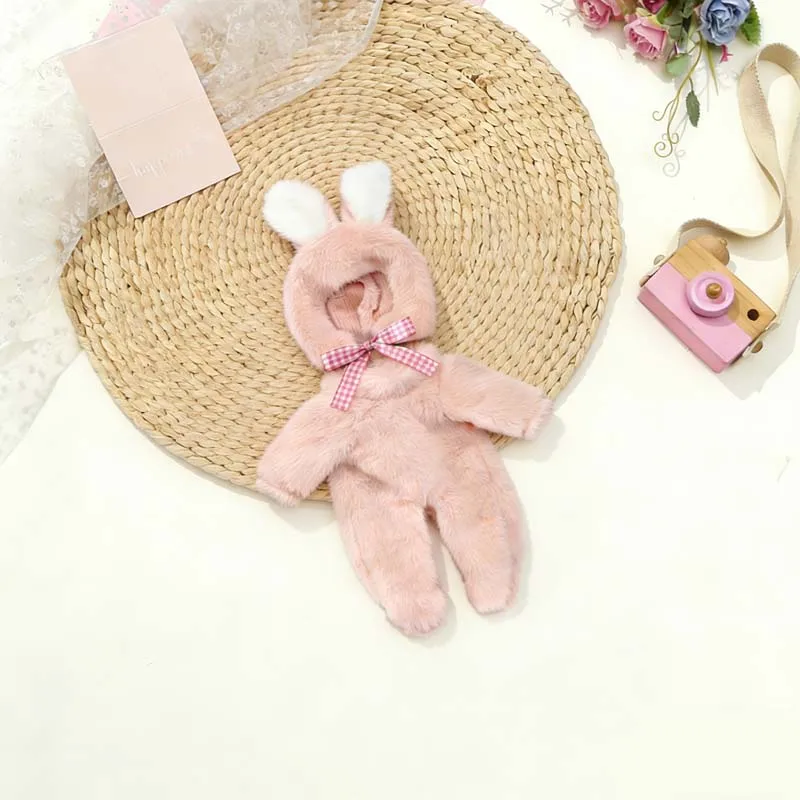 20 cm Baby Puppen Kleidung für DIY Spielzeug Puppe Zubehör Geeignet Für 8 zoll Puppe Pullover Overall Reborn Puppe Kleidung zubehör – Detail 32
