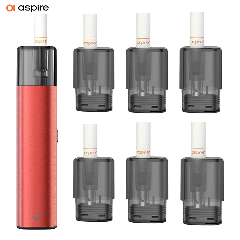 Оригинальный комплект для вейпа Aspire Vilter S, электронная сигарета, мод для вейпа, 500 мАч, бак для электронной сигареты 2 мл, Ом