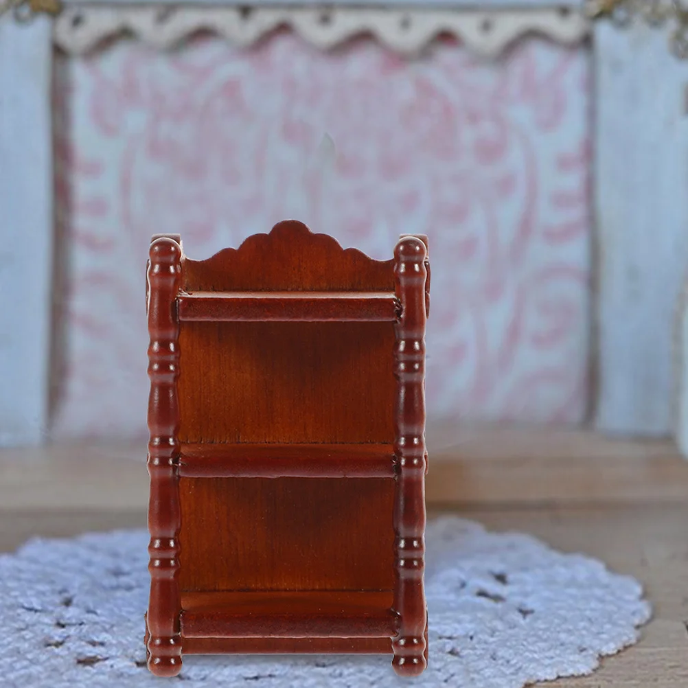 2 قطعة منضدة مصغرة للمنزل أثاث منزلي صغير 1/12 مقياس غرفة نوم غرفة المعيشة المشهد ملحق محاكاة الأثاث #2