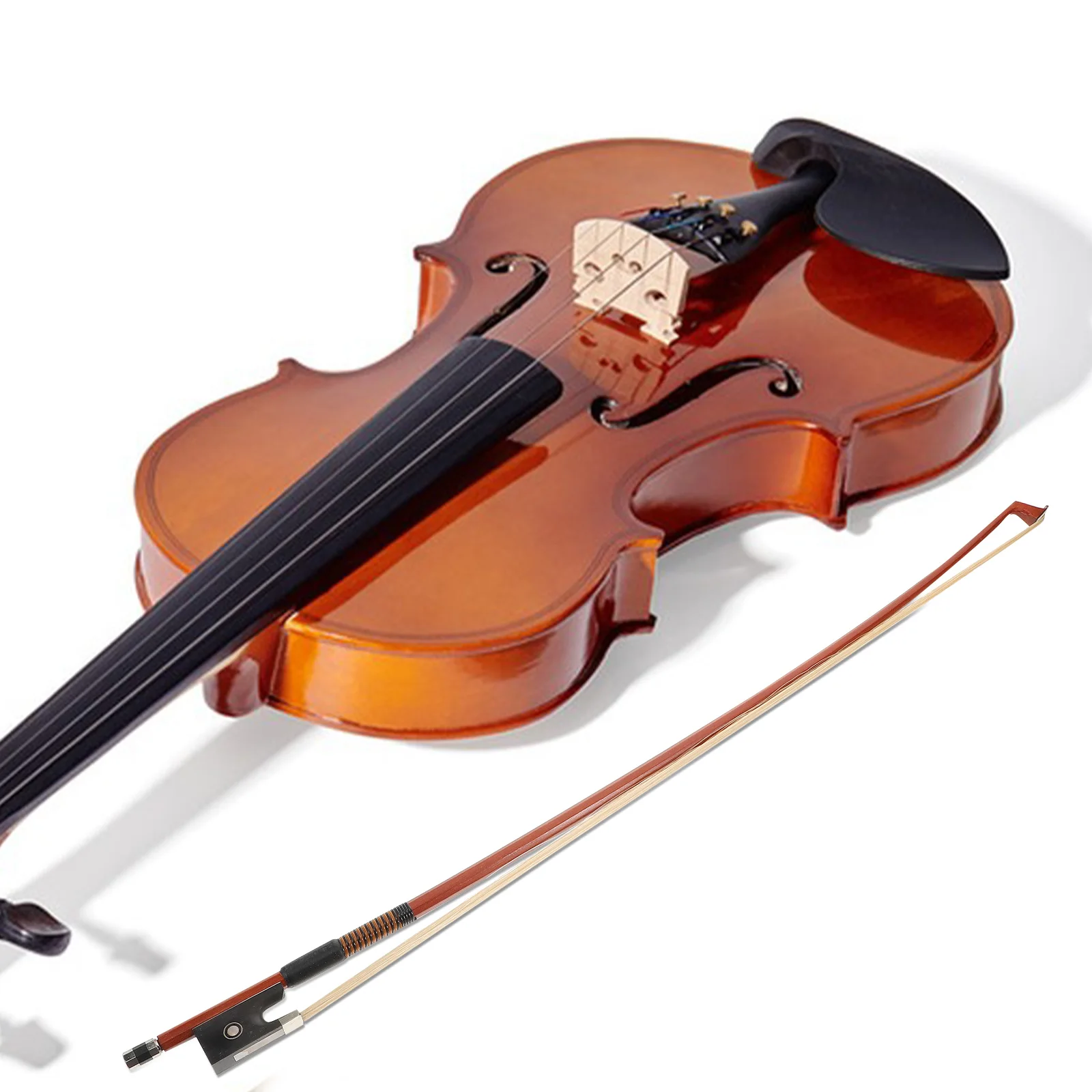 

Violin Bow Musical Instrument Accessories Erhu Tool Parts Half Size Accessory Wood Student Beginner