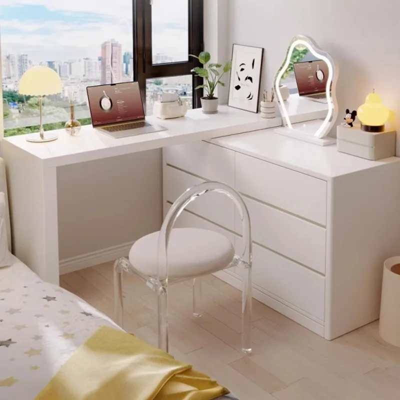 

European Organiser Dressing Table Industrial Simple Luxury Nordic Dressing Table Mirrors White Moveis Para Casa Furnitures