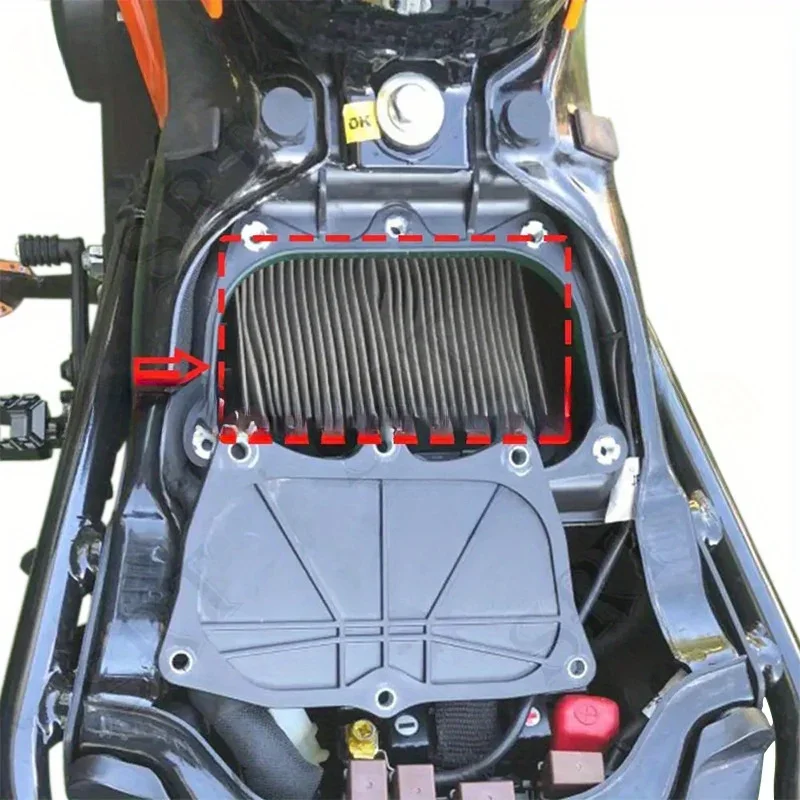 

Производительный воздушный фильтр для KTM DUKE RC 125-390 (2017-2022) — квадратный фильтрующий элемент из АБС-пластика