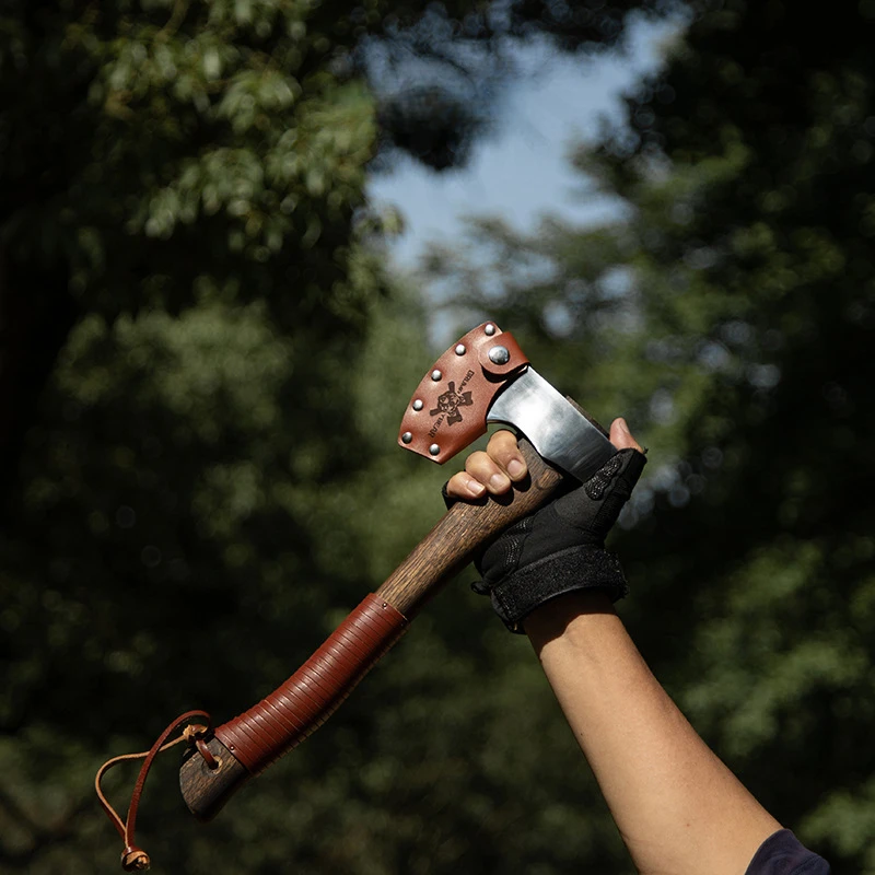 Nieman axe, forged from 65 manganese steel, woodworking tools, chopping wood, outdoor fire fighting and mountaineering hand axe