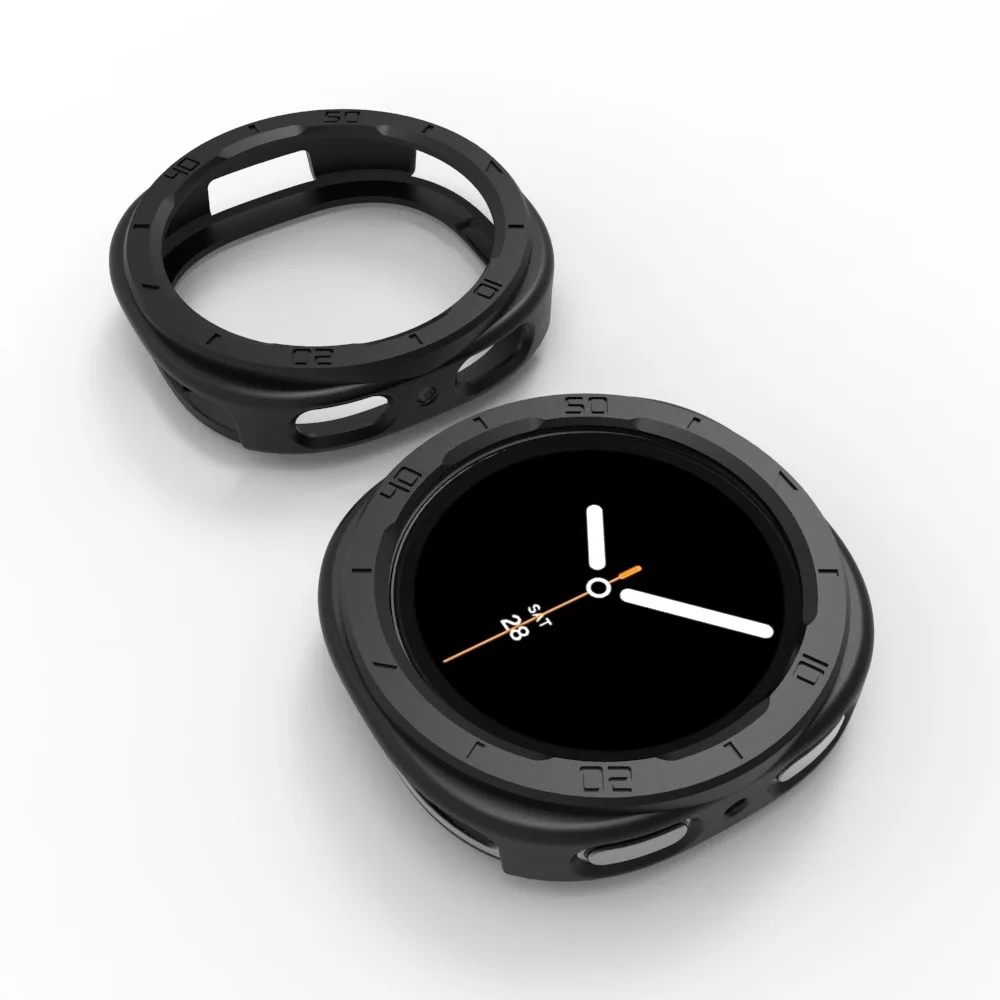 

For Samsung Galaxy Watch 8 44mm 40mm TPU Soft Protector Bumper Case Hollow Scale Cover Samsung Watch 8 Classic 46mm case