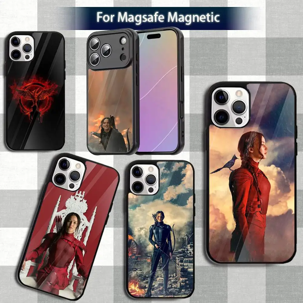 

T-The HungerS Mockingjay-es Phone Case For iPhone 13,12,15,17,11,16,14,Pro,Max,Plus,Mini,Magsafe,Magnetic Wireless Charging Case