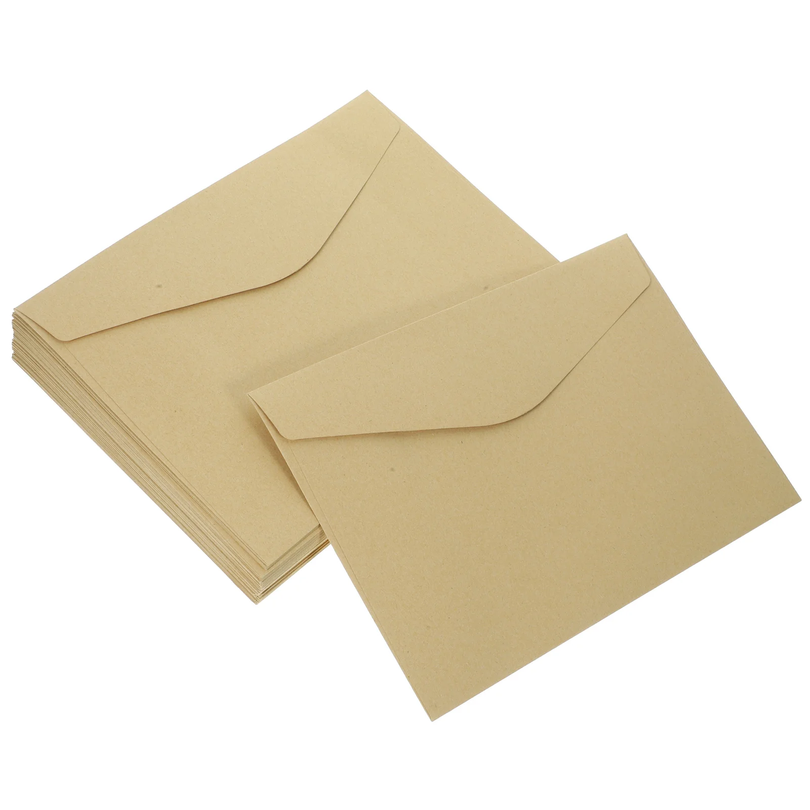 

50Pcs Vintage Wedding Invitation Envelopes Blank Cards Classic Multi-Function Greeting Party Letter Festival Envelopes