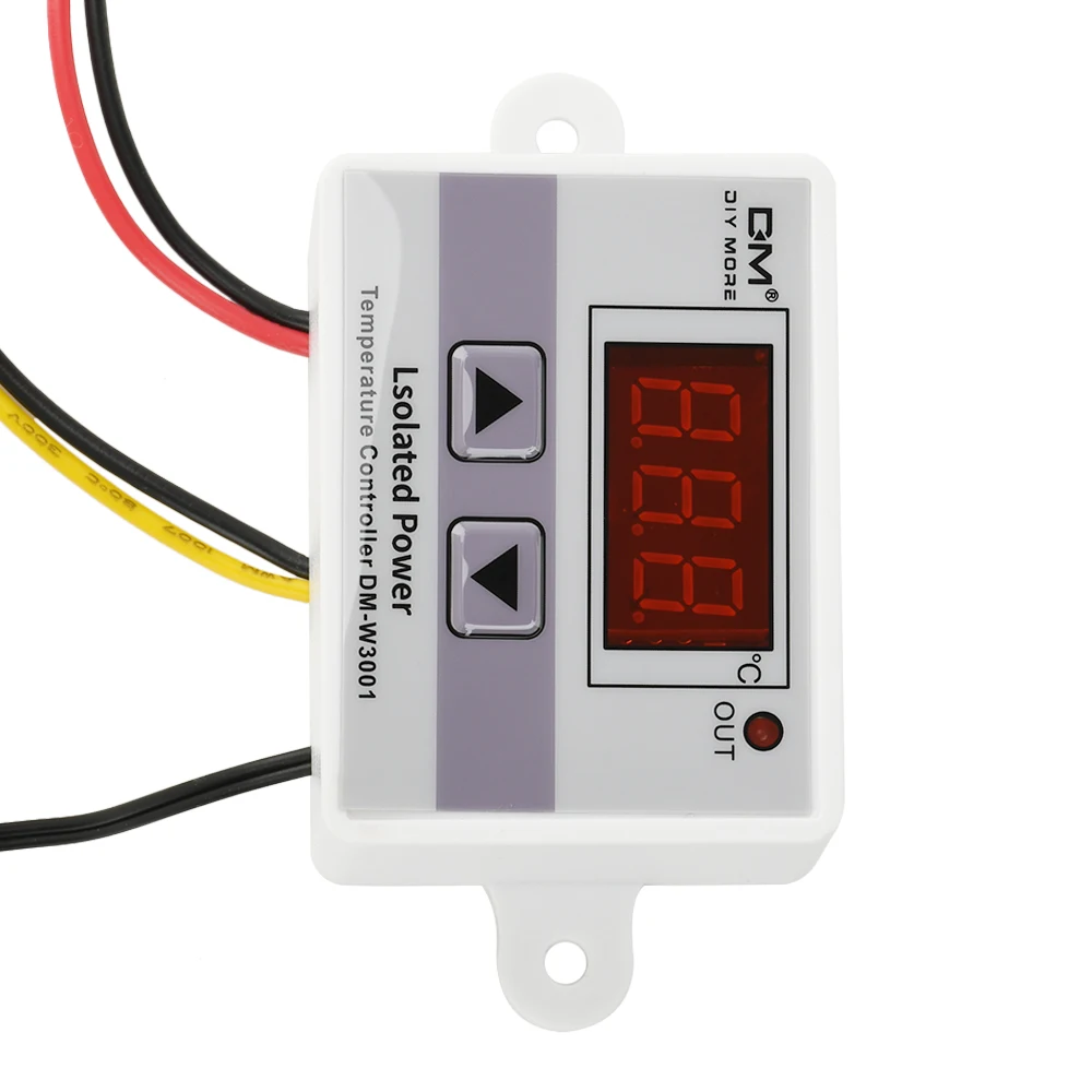 DM-W3001 microcomputer digital temperature controller AC 110-220V isolated transformer temperature control range: -50℃-125℃