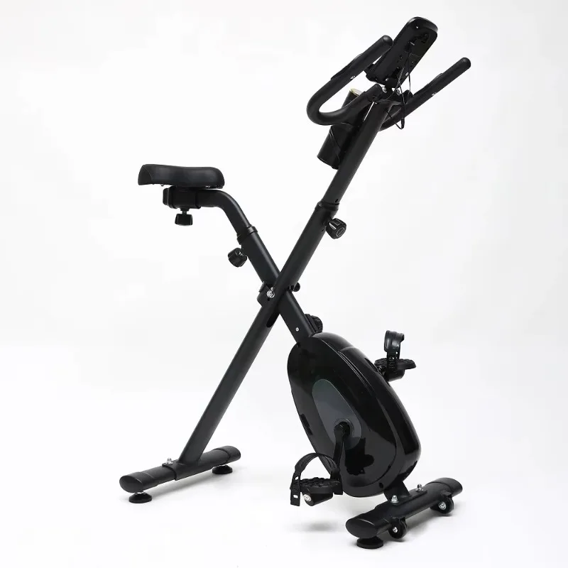 2025 دراجة تمرين ثابتة قابلة للطي مغناطيسية - دراجة تمرين 3 في 1 للتدريبات متعددة الاستخدامات