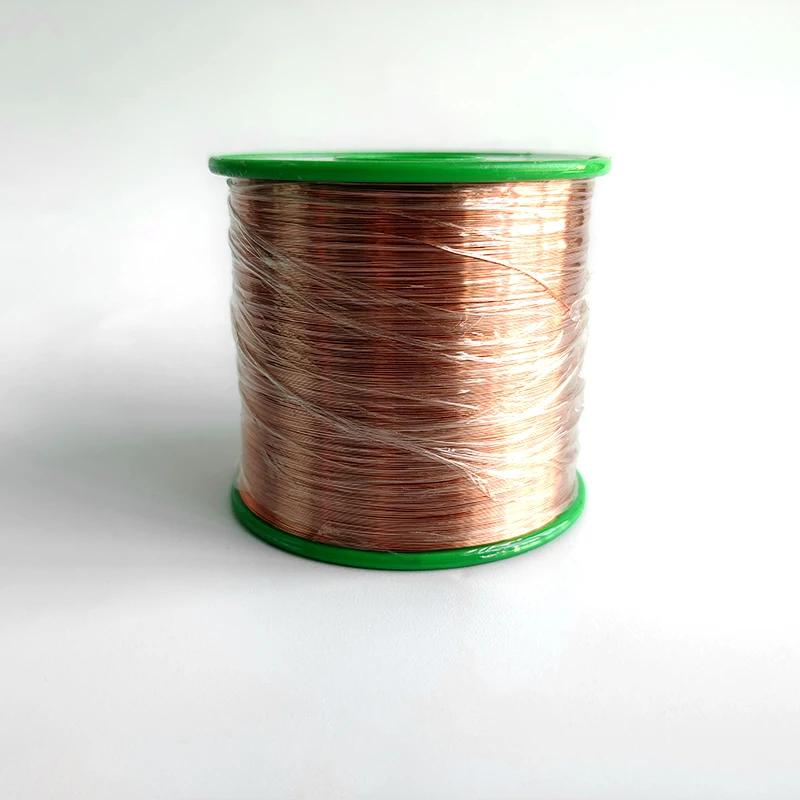 500G/Roll 0.05mm-0.19mm QA-1/155 Enameled Copper Wire Machine Enamel Winding Stripping Coil Magnet Magnetic Wires