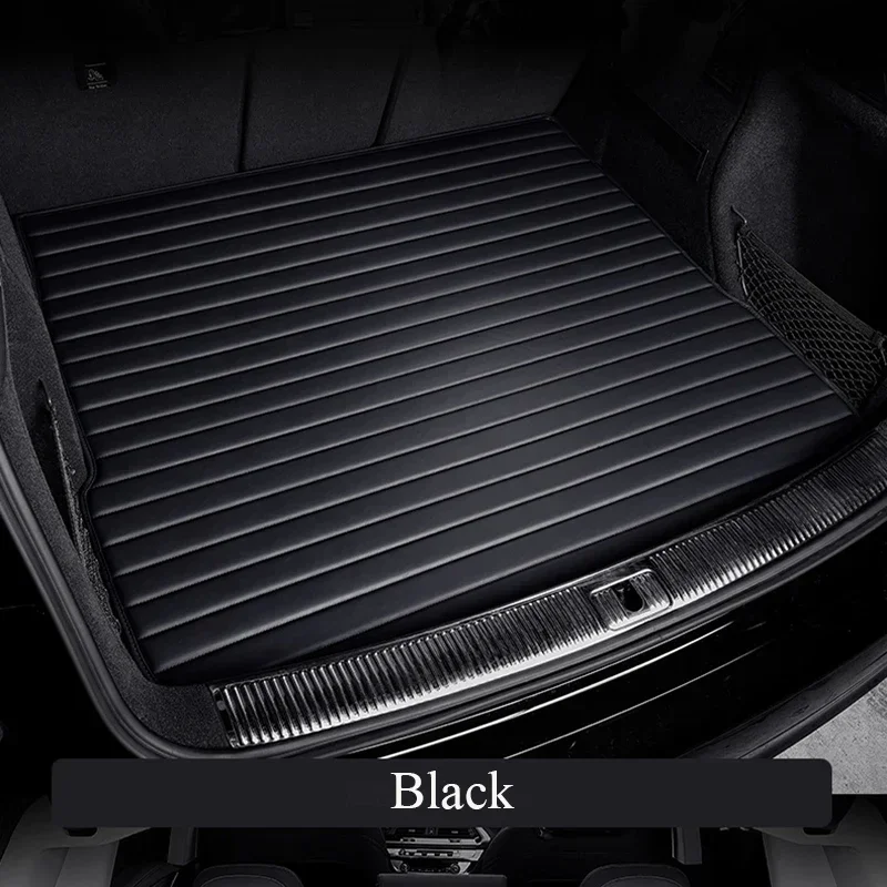 

High Quality Striped Style Artificial Leather Car Trunk Mat for Lincoln Continental 2017-2020 Nautilus MKZ Car Accessories