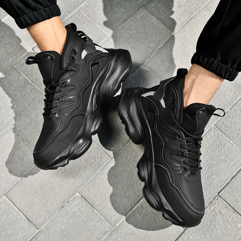 

Новая мужская повседневная обувь 2025 года, дышащая, легкая, удобная и противоскользящая спортивная обувь для прогулок, марафонов на открытом воздухе