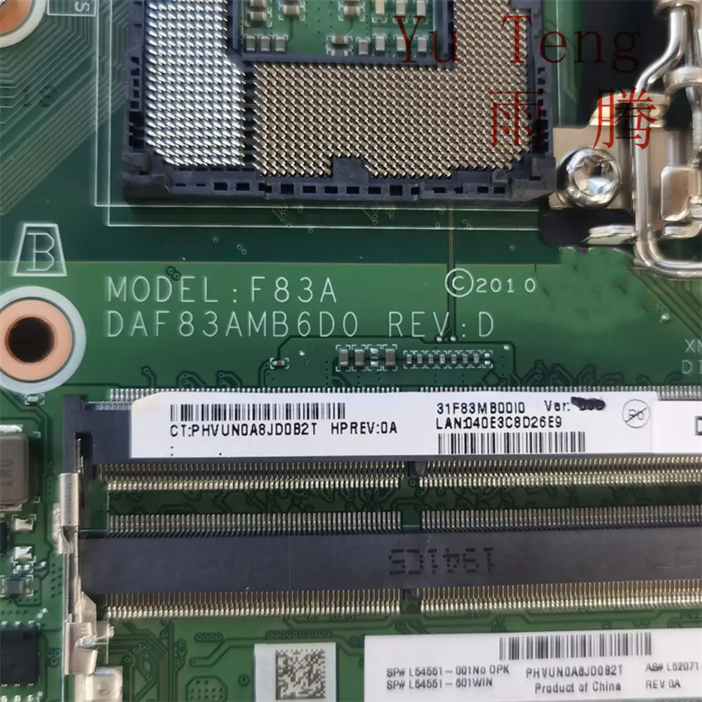 for HP elitedesk 800 g5 dm motherboard L54551-601 L54551-001 daf83amb6d0 64gb 100% testing for fast shipping