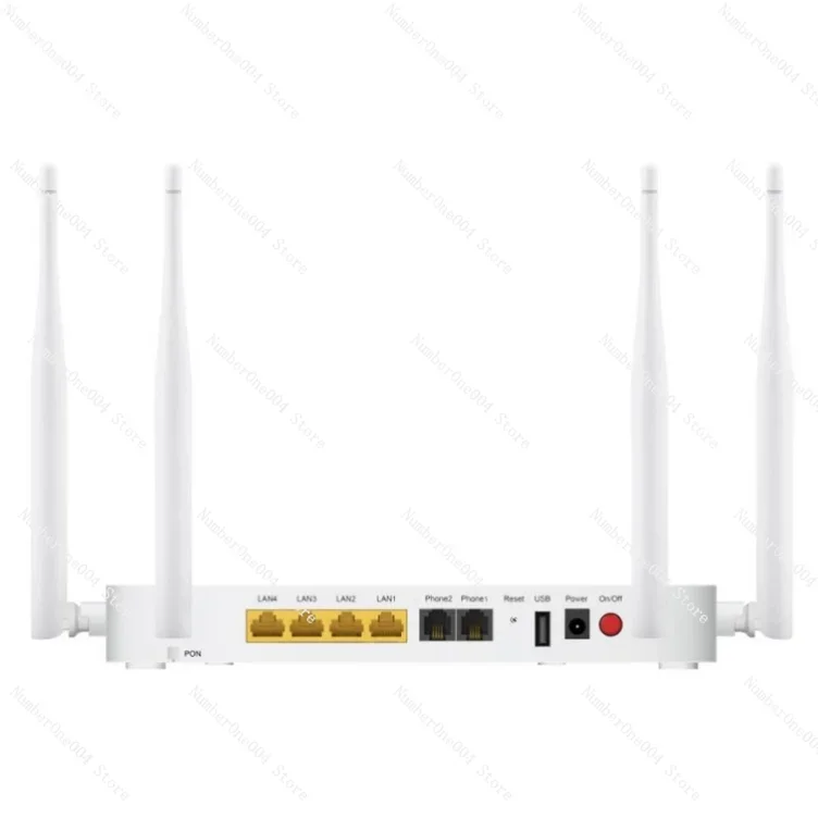 For F680 GPON ONU Router 1GE+3FE+2POTS+USB+2.4g & 5g dual-band WIFI four network port optical migration cat