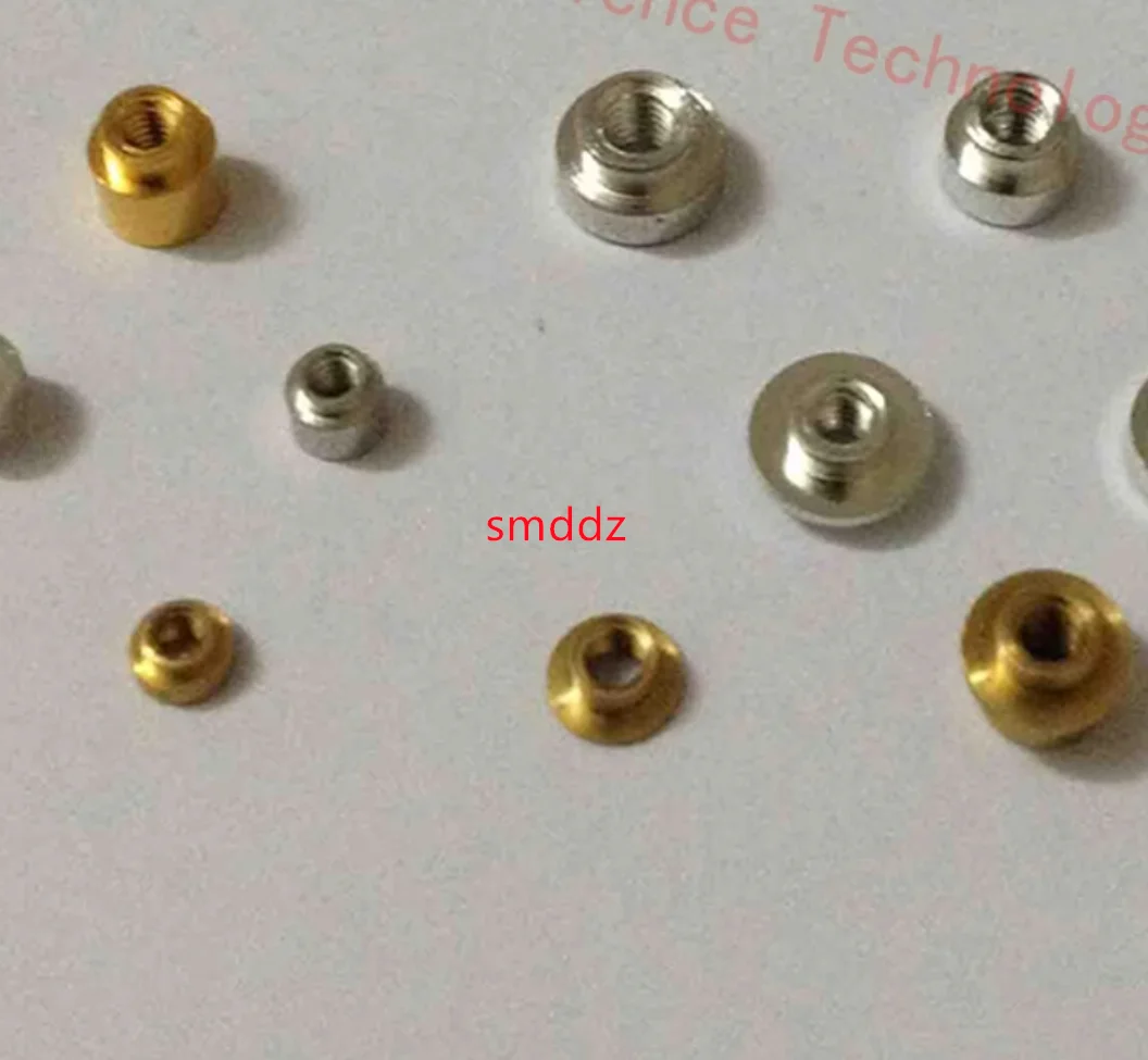 100pcs/Welding Nut PCB Patch Stud SMT/PCB Nut: SMTSOB-M2-0.5ET/SMTSOB-M2-1ET/SMTSO-M2-1.5ET/SMTSO-M2-1.7ET/SMTSO-M2-2ET