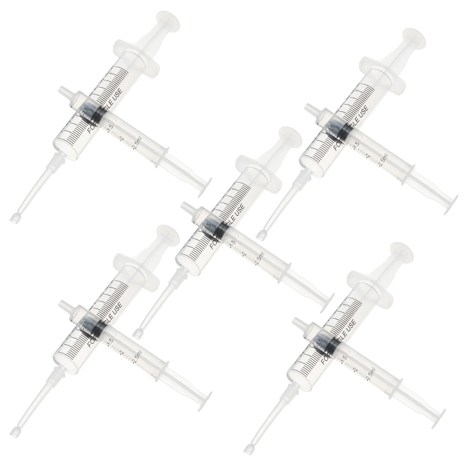 

10 Pcs Perfume Dispenser Sealed Syringe Bottle Liquid Measuring Scent Plastic With Long Tips Travel