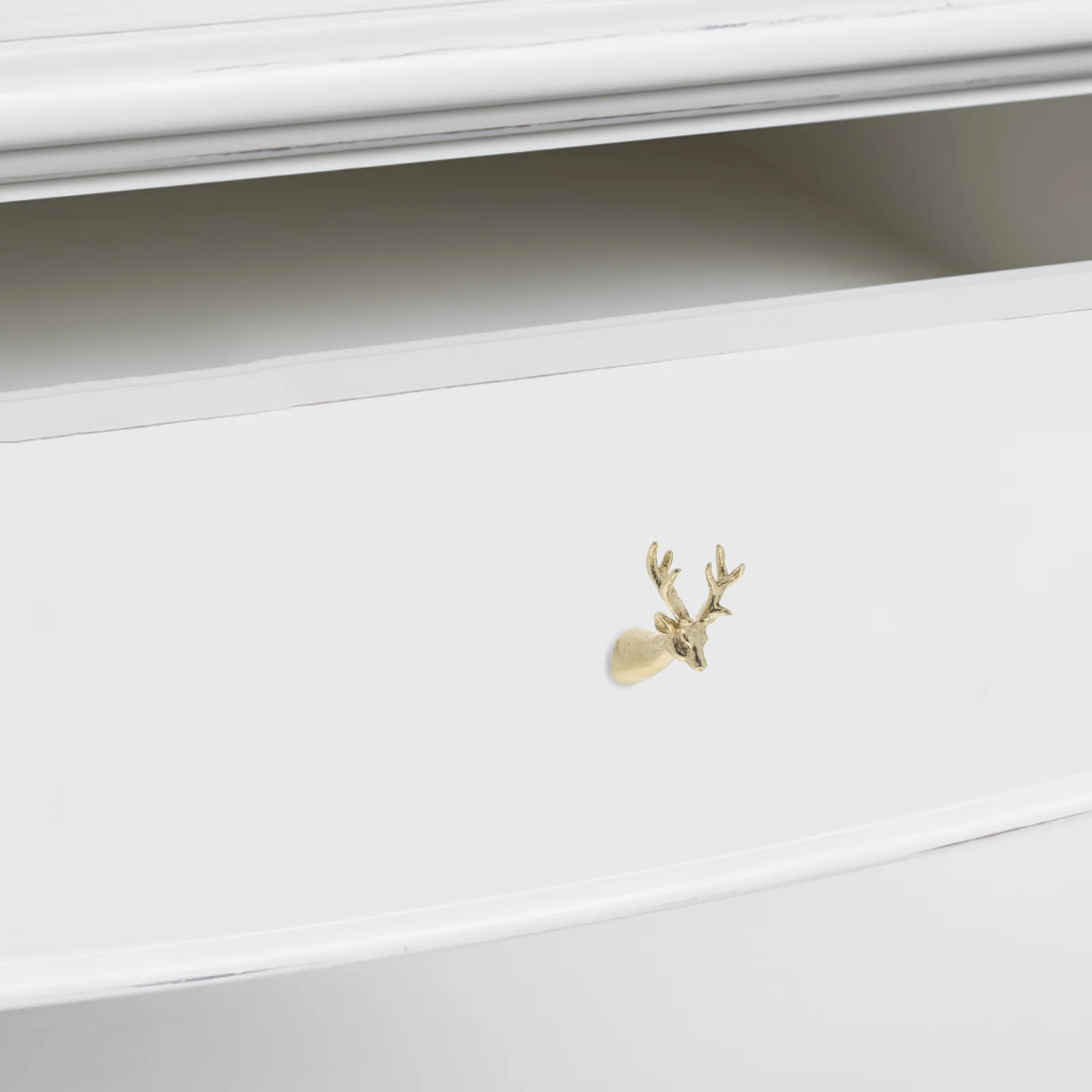 

Deer Head Drawer Handles Vintage Cabinet Door Knobs Decorative Dresser Pulls Rustic Furniture Hardware for Cabinets Drawers