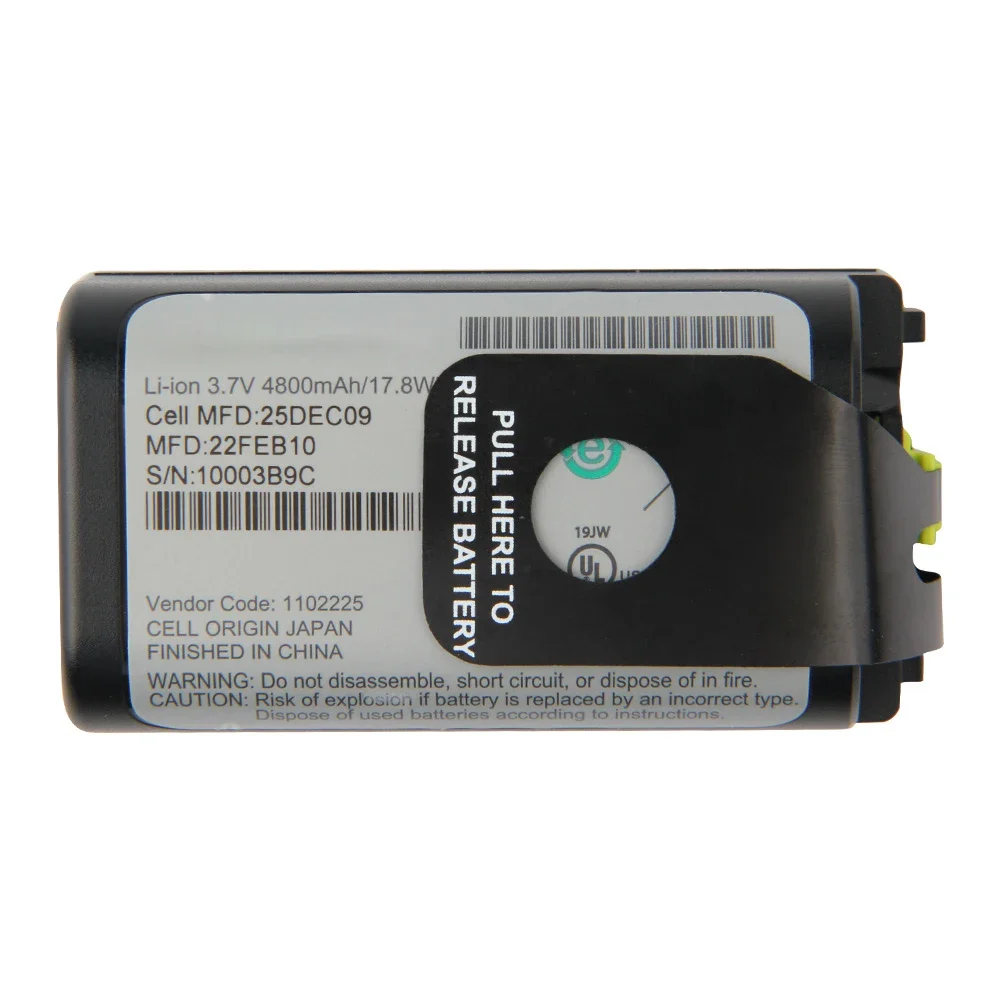 

Аккумулятор 82-127909-01 для Motorola MC3090 MC3070 MC3100 MC3190 55-060112-05 мобильного портативного компьютера 4800 мАч