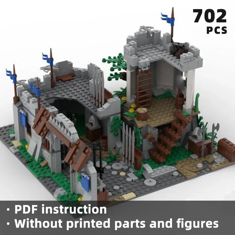 training fortress bricks military fortress blocks medieval military castle blocks soldier castle bricks medieval architecture