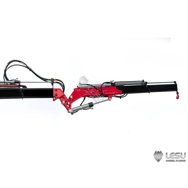 LESU Metall-Flugausleger-Kran RTR für 1/14 RC Hydraulik-Dumper-Auto-LKW DIY-Modell, verbessertes Teil, lackiertes, montiertes Modellteil – Detail 8