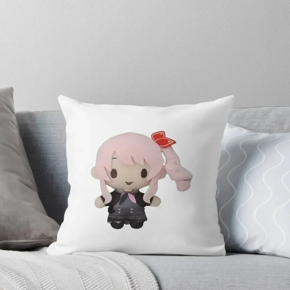 

mizuki akiyama plushie Throw Pillow Sofa Cushion Cover Decorative Sofa Cushion Pillow