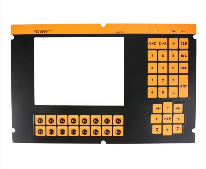 for LAUER PCS 9000 PCS9000 Membrane Film Keypad Keyboard Keysheet for LAUER PCS 9000 PCS9000 Front Film Foil Label Overlay
