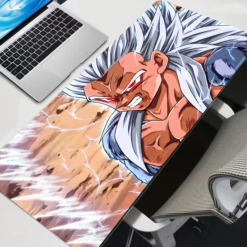 Gohan Dragon Ball Z Mauspad Gaming Große Dywan Gamer Tastatur Schreibtisch Matte Tisch Teppich DBZ Mousepad XXL 900x400 für Computer