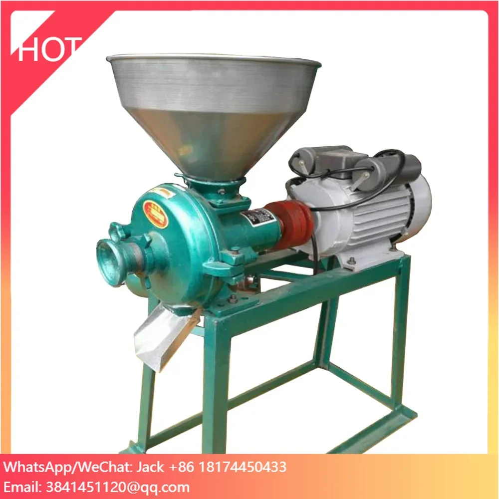 

Hot Selling Peanut Butter Sesame Paste Making Machine 60-75kg/h Motor Grain Grinding Machine