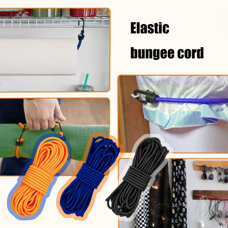   32ft Strong Elastic Bungee Shock Cord Kayaks Stretch String Rope Enduring