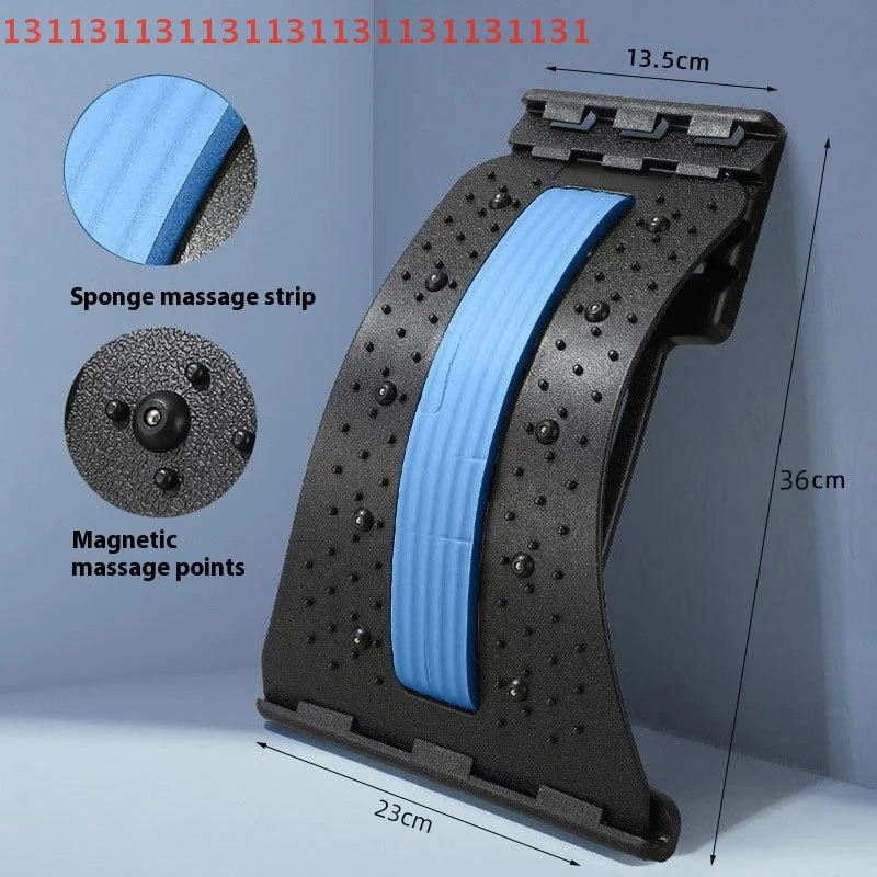 1 قطعة جهاز مهدئ الظهر القطني تمتد العمود الفقري القطني تخفيف ضغط الأعصاب تدليك مغناطيسي فقرات قطنية مصحح الظهر #6