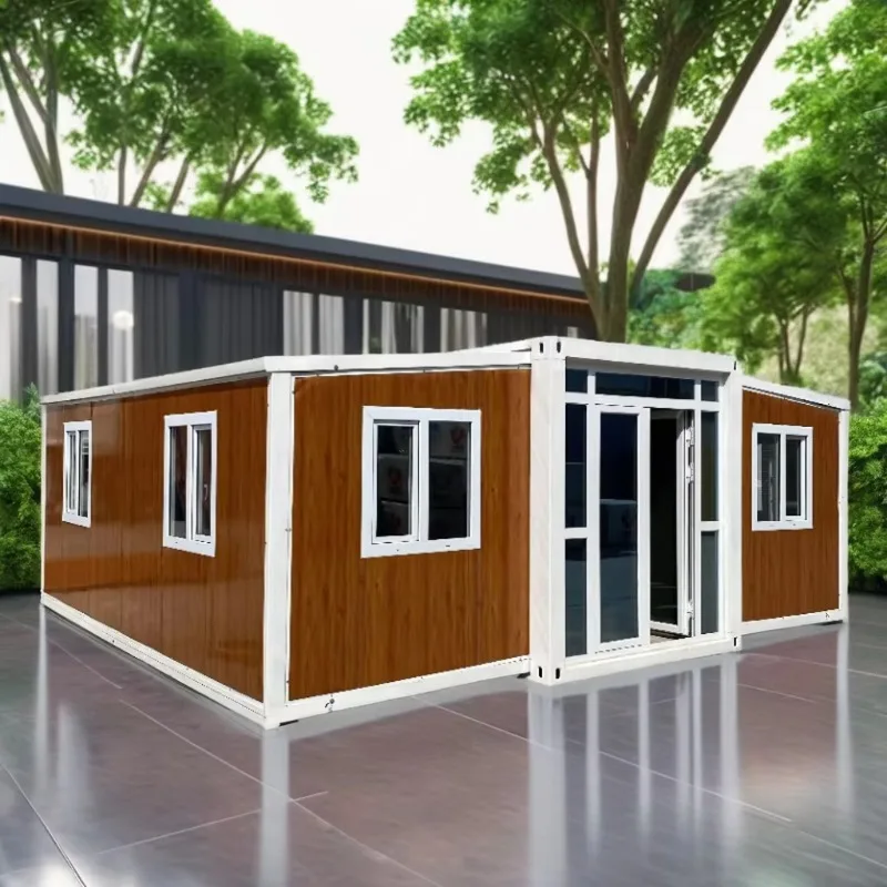 High Quality Expandable Container House 20ft/40ft Modular Wooden Casa Home for Office Villa Hotel Kiosk Warehouse Bathroom Use