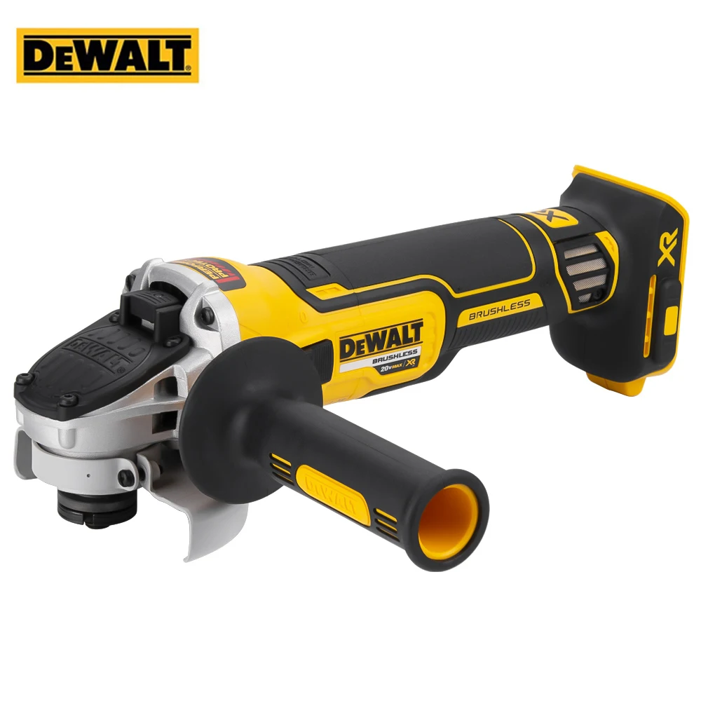 Dewalt Brushless Angle Grinder DCG405N Maglev Metal Cutting Machine 100mm Rechargeable 20V Cordless Portable Polisher Power Tool