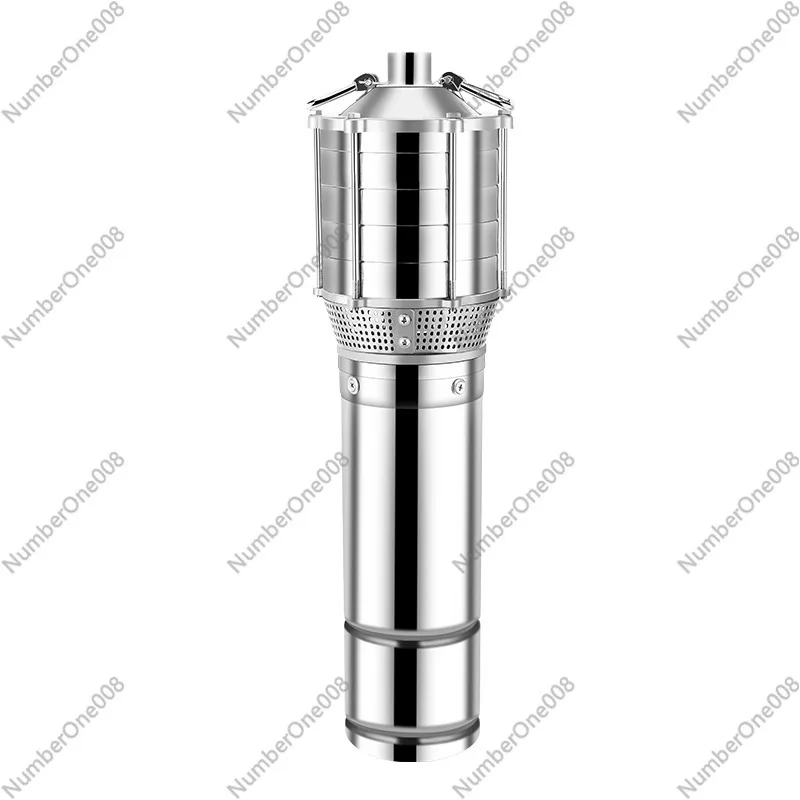 

Steel Multi-Stage Submersible Pump 220V Household High Lift Pump Irrigation Large Flow High Pressure Deep Well Pump 380V