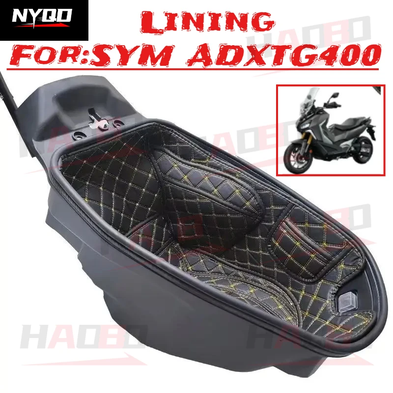 

Waterproof Lining for SYM ADXTG 400 ADXTG400 Motorcycle Seat Bucket Liner Cushion Storage Box Mat Protector Accessories
