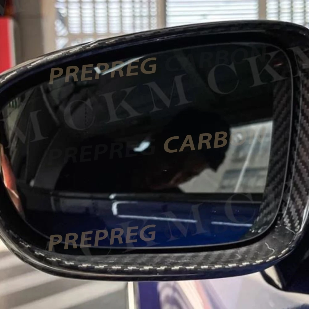 

Накладки на зеркала заднего вида из сухого карбона для Porsche Taycan 992 2021+ (левый руль) и Porsche Taycan 911 9J1 2019+