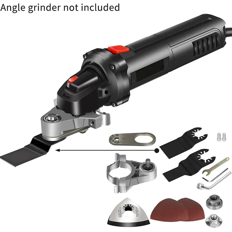 

Angle Grinder Conversion Kit 100mm/115mm/125mm M10 M14 Thread Polishing Oscillating Power Tools Converter