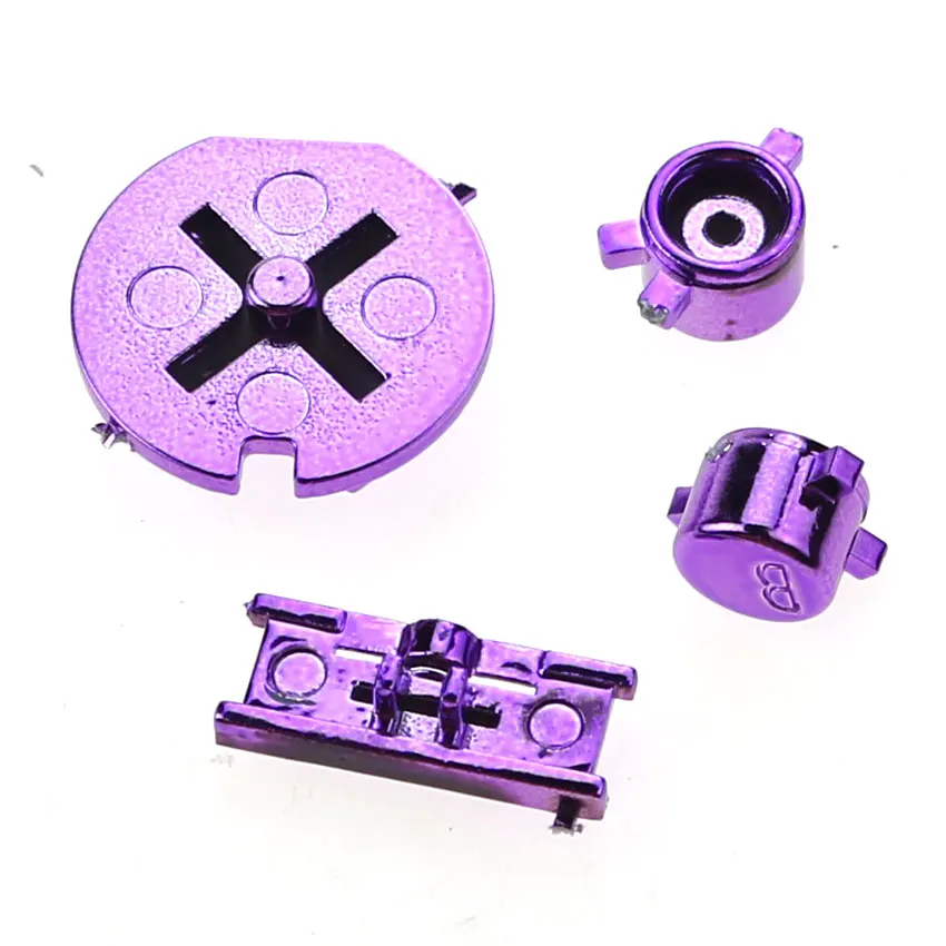 JCD Full Set Buttons For Gameboy Color GBC R L A B D-Pad Power ON OFF Key and Conductive Rubber