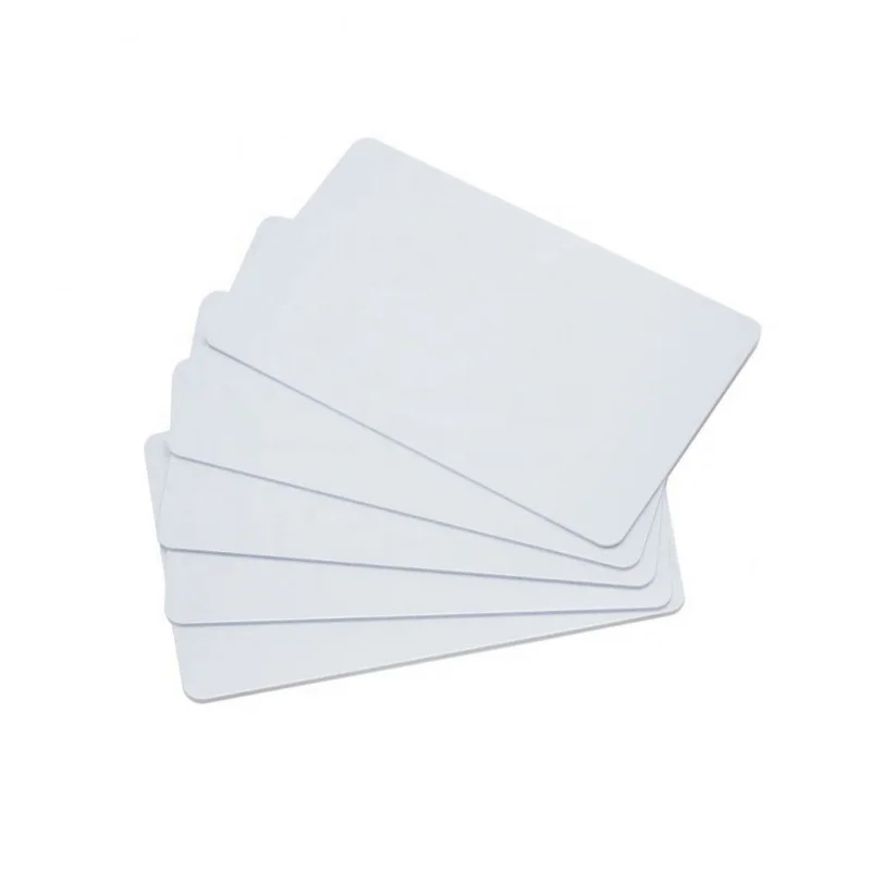 custom Quality Dye Sublimation Printable Blank White PVC Card