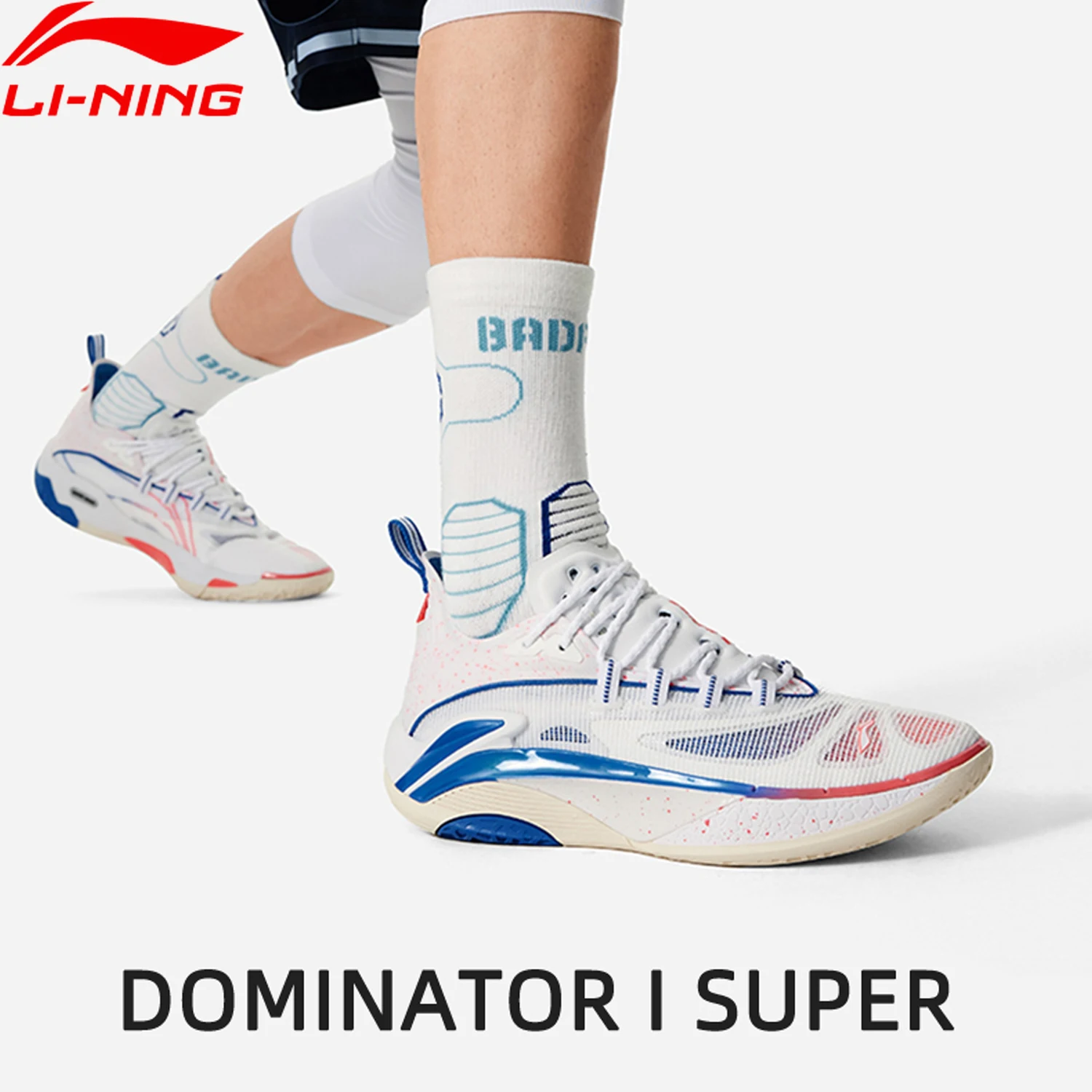 

Мужские баскетбольные кроссовки Li-Ning BADFIVE DOMINATOR I SUPER, уличные баскетбольные кроссовки SUPER BOOM Cushion, устойчивые кроссовки с подкладкой, ABFV007