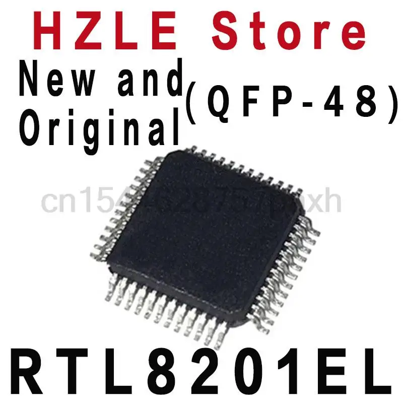 5PCS New and Original RTL8201ES RTL8201BL RTL8201CL RTL8201CP RTL8111DL RTL8211CL RTL8102EL RTL8103EL QFP-48 Chip RTL8201EL