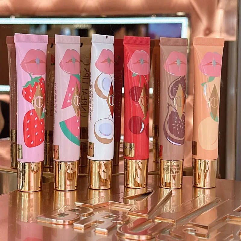 Charlotte Tilbury Lipgloss Lipbalsem Jelly-serie Lippenstift met fruitsmaak Roze Watermeloen Aardbei Vanille Vitality Cosmetics