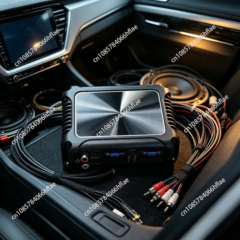 4 Channel DSP Car Audio Amplifier Lossless Sound Android Large Screen Special Audio Upgrade Processor