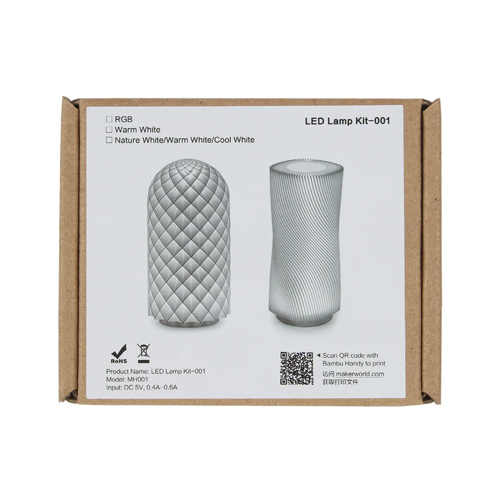 تتكيف مع طابعة ثلاثية الأبعاد Tuozhu المكونات الإبداعية LED صانع ضوء الليل بيت الكنز لعبة نموذج العمل MH001