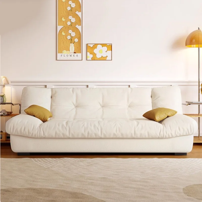 Sofa Ruang Tamu Awan Putih Aksen Desainer Mewah Nordik Sofa Ruang Tamu Panjang Modern Lucu Furnitur Salon Muebles Santai