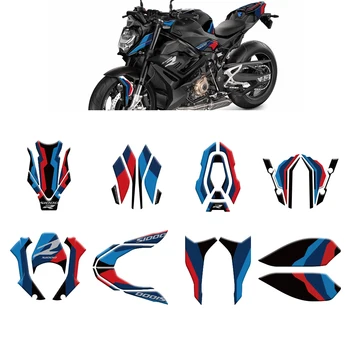 Joelheira gel para motocicleta, sistema de proteção de tanque, carenagem completa, kit de proteção adesivo para bmw s1000r s 1000 r 2021-2024