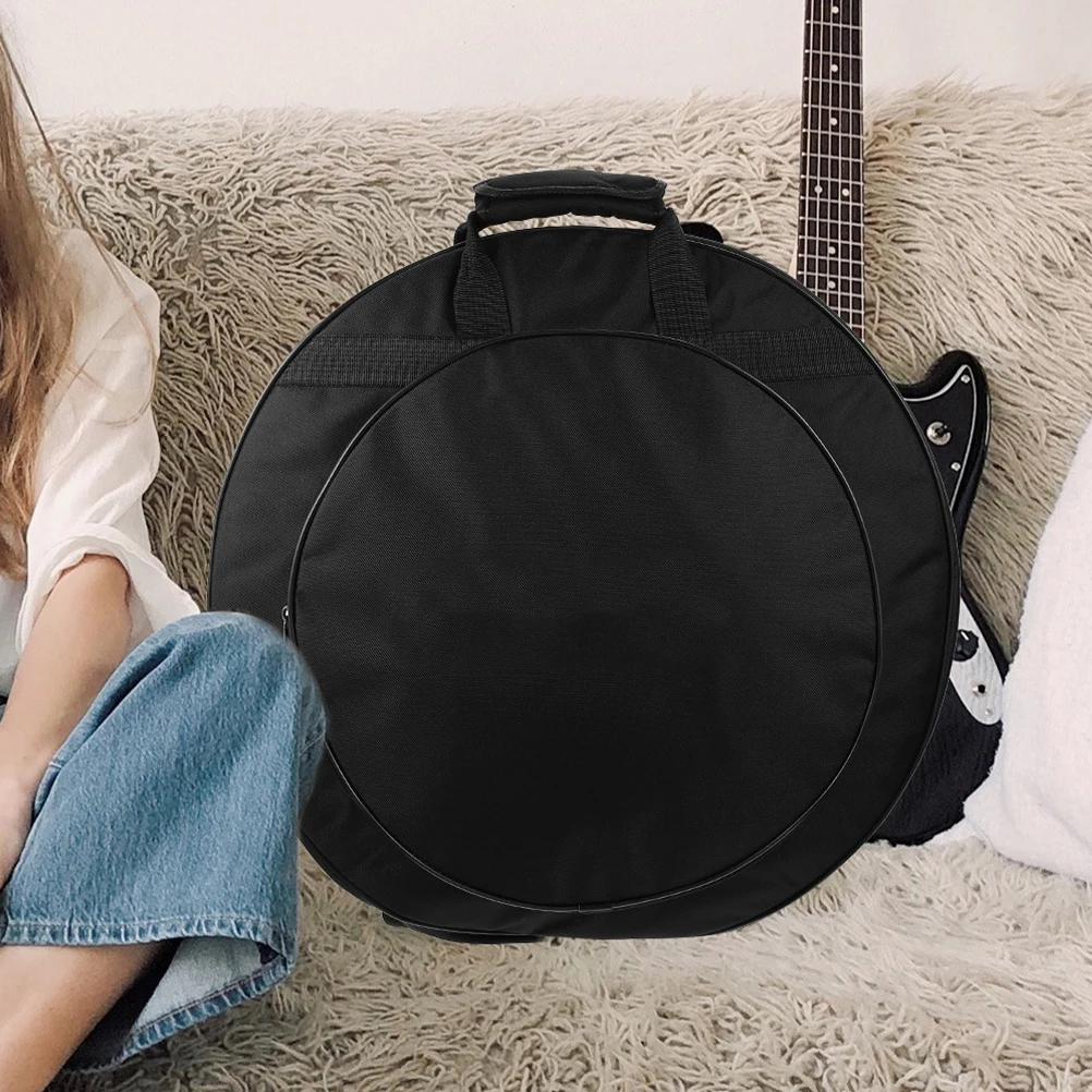 

4Pcs Cymbal Backpack with Thick Padding Protective Cymbal Storage Pouch Travel Case