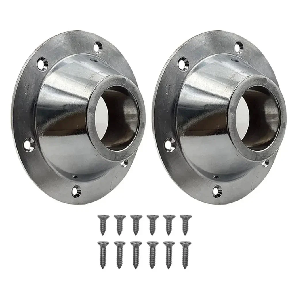 Package Content Aluminum Pedestal Aluminum Pedestal Quick Installation Fitments For RV Long Screws Wear Resistant